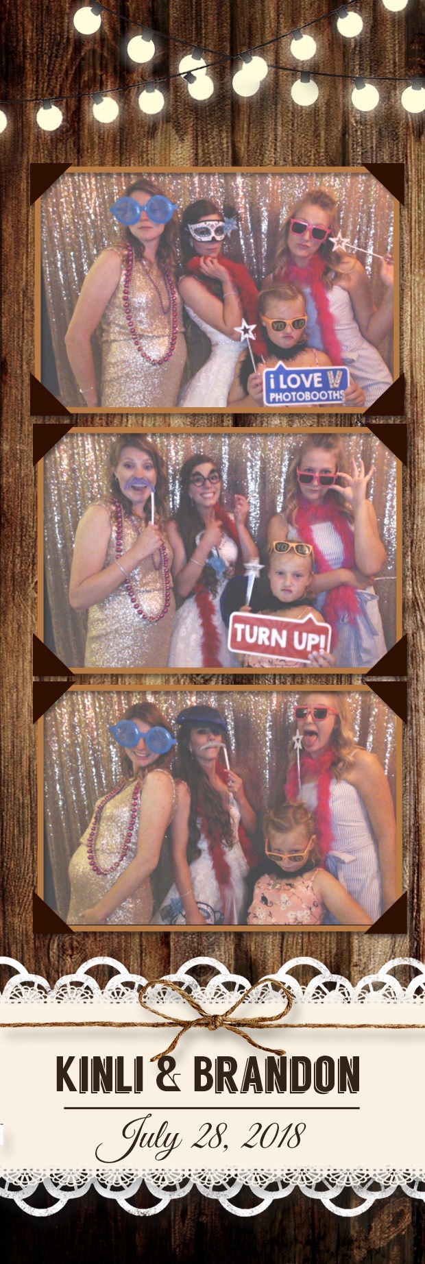 Kinli and Brandon's Wedding | View more photos from the event at gallery.photoboothbillings.com/u/PhotoBoothBillings/Kinli-and-Brandons-Wedding